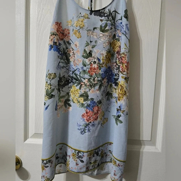 FLORA NIKROOZ Kayla Sleep Chemise/Slip Dress in Vintage Floral Print, EUC! - Picture 3 of 11